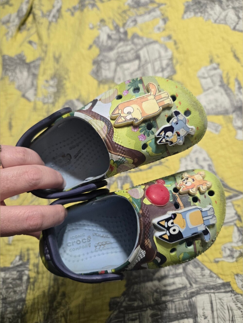 Toddler Bluey Crocs